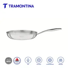 TRAMONTINA - Sartén Grano 20cm Acero Inoxidable 1.2 L 62155200