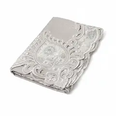 PANORAMA HOGAR - MANTEL PARA 6 SILLAS RECTANGULAR BORDADO BLANCO