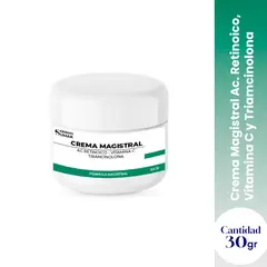 GENERICO - CREMA MAGISTRAL & AC RETINOICO 0025% & VITAMINA C 3% & TRIANCINOLONA 0025% DERMO SUMAK
