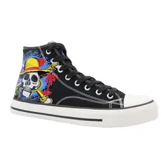 KAWAI - Zapatilla Botin Hombre Netflix One Piece Negro