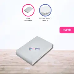 CARESTINO - Set de Sábana para Cuna colecho «300 HILOS» White