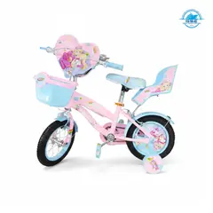 GENERICO - Bicicleta Infantil Aro 16 Princesa con Canastilla para Niñas