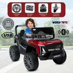 BABY - Carro a Batería para Niños «LAMBO URUS» Edición Limitada Red