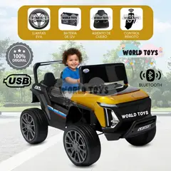 BABY - Carro a Batería para Niños «LAMBO URUS» Edición Limitada Yellow