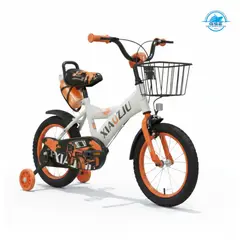GENERICO - Bicicleta Infantil Aro 14 con Canastilla de Metal para Niños 4 a 6 años