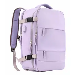 GENERICO - Mochila Viajera Basica Lila