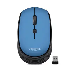 CYBERTEL - Mouse Inalambrico 2.4 Ghz Style Blue CYB M312B-2M