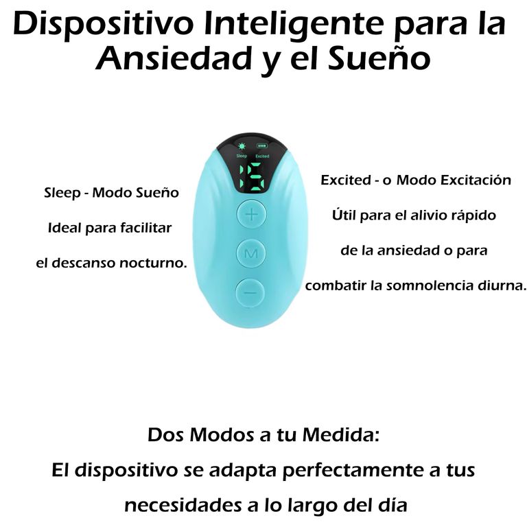 Dispositivo Inteligente para la Ansiedad y el Sueño El Neuro-Calmante de Bolsillo