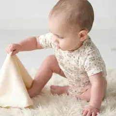 ECOBEBE - Body Bebé Manga Corta New York 100% Algodón Orgánico