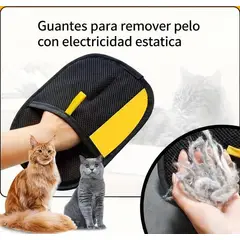 GENERICO - GUANTE QUITA PELOS Y PELUSA DE MASCOTAS