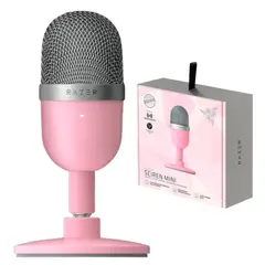 RAZER - Micrófono Seiren Mini USB Streaming ROSADO