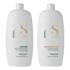 Alfaparf Milano - Pack Alfaparf Diamond Shampoo 1000 Ml + Acondicionador 1000 Ml