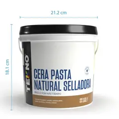 GENERICO - CERA TEKNO BALDE 4LT PASTA NEUTRO