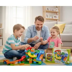 GENERICO - Juguete de Laberinto de Canicas de 98 Piezas