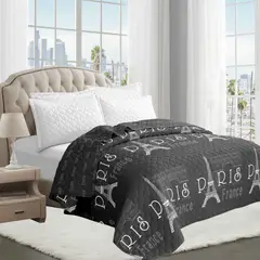 GOLDSUN - CUBRE CAMA 1 PIEZA TELA CON TELA DE VERANO 2 PLAZAS