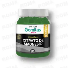 GENERICO - GOMITAS CITRATO DE MAGNESIO 130 SOTTCORLABS