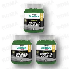 GENERICO - PACK 3 GOMITAS CITRATO DE MAGNESIO 390 SOTTCORLABS
