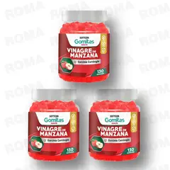 GENERICO - PACK 3 GOMITAS VINAGRE DE MANZANA 390 SOTTCORLABS