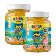 GENERICO - PACK 2 GOMITAS OMEGA 3 NIÑOS 300 UND SOTTCOR LABS