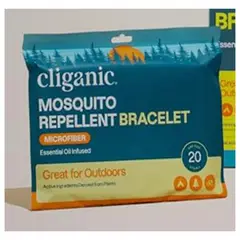 SIGNATURE - Pulsera Brasalete Repelente - Cliganic x20 Unidades