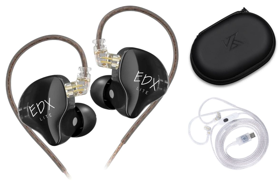 Audifonos EDX LITE con Microfono Cable Tipo C y Estuche de Regalo