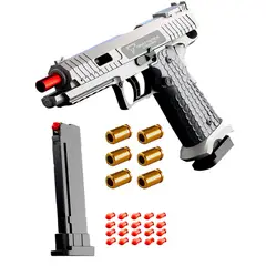 GENERICO - Juego de Pistola para Niños Balas Suaves y Seguras