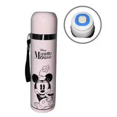 ROMAX - TERMO ACERO INOXIDABLE MINNIE 500ML CREMA