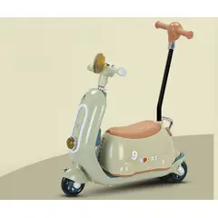 GENERICO - Scooter Funcional 4 en 1 con Luz Musical - Verde Caqui