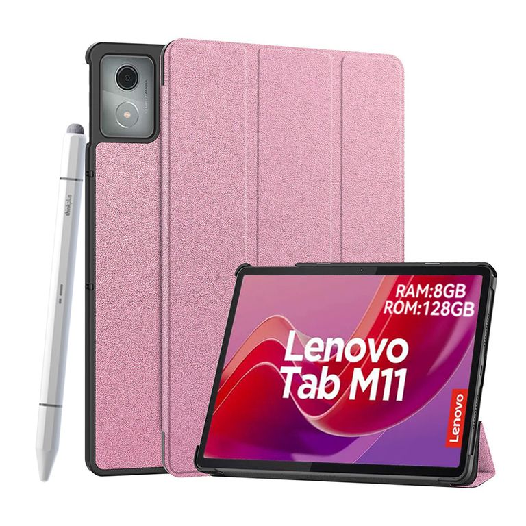 Tablet M11 8GB+128GB WiFi y Lápiz y Case Rosa