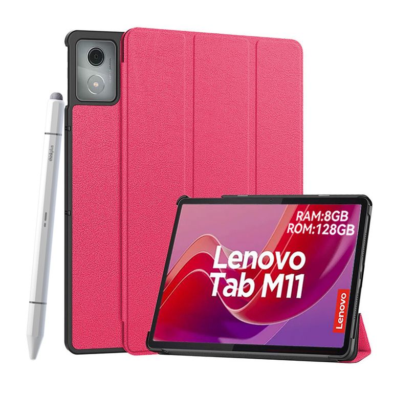 Tablet M11 8GB+128GB WiFi y Lápiz y Case Rojo