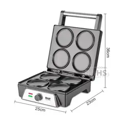 ROHS - Maquina Eléctrica para Preparar Cupcakes y Arepas RAF