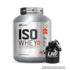 UNIVERSE NUTRITION - Iso Whey 90 2.5 kg Proteina Isolatada - Cookie and Cream + Portaproteina