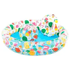 GENERICO - Piscina Inflable con Pelota y Aro