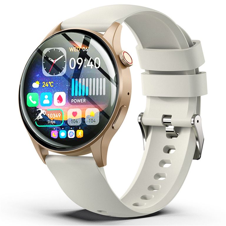 Smartwatch Toumi Y80 PRO Amoled 143 Blanco Bluetooth Ip68