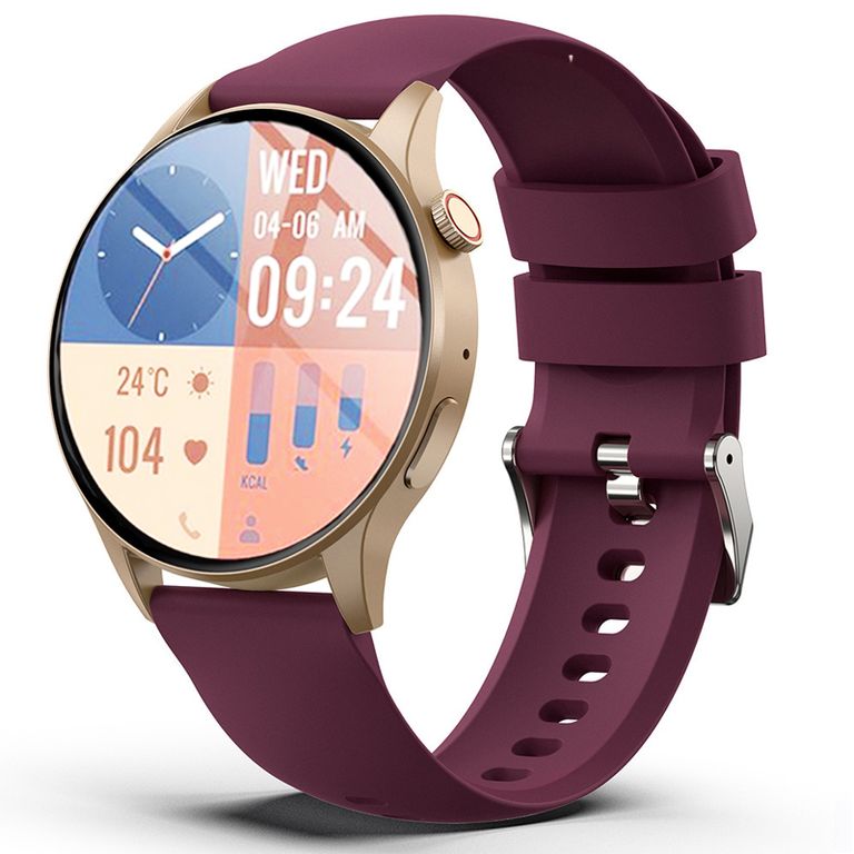 Smartwatch Toumi Y80 PRO Amoled 143 Rojo Bluetooth Ip68