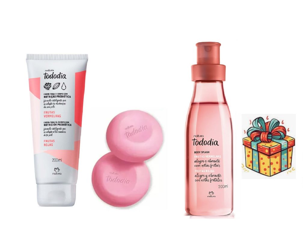 Kit tododia frambuesa y o frutos rojos