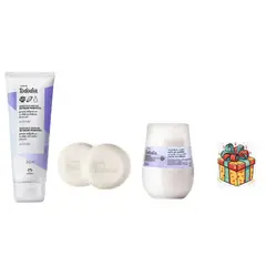 NATURA - Kit tododia algodon crema + jabones + desodorante + regalo