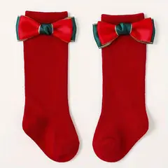 GENERICO - MEDIAS PARA BEBE DE NAVIDAD (1 a 2 AÑOS  )