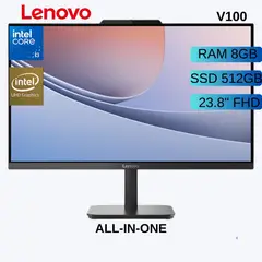 LENOVO - ALL IN ONE LENOVOV100INTEL CORE i3 N305 Ram 8GB SSD 512GB 238 13BE004ALD