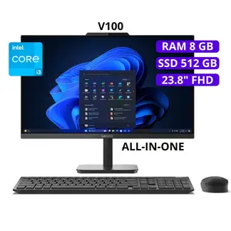 LENOVO - ALL IN ONE LENOVOV100INTEL CORE i3 N305 Ram 8GB SSD 512GB 238 13BE004ALD