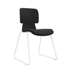 MOBELART - Silla de Oficina Visita Moni Negro möbelArt