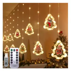 GENERICO - Luces de Navidad Led Guirnalda de Árbol