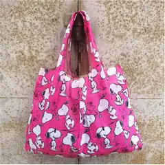 SNOOPY - Bolsa Ecológica - Plegable Portátil e Impermeable