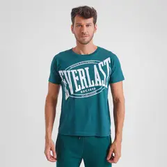 EVERLAST - Polera Clinch 20 Petróleo Hombre