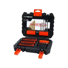 BLACK+DECKER - Set Atornillar Y Taladrar 50 Piezas A7232-xj