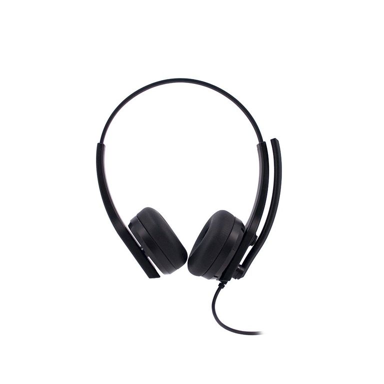 Auriculares TE-8039CS USB con Micrófono y Cancelación de Ruido Negro