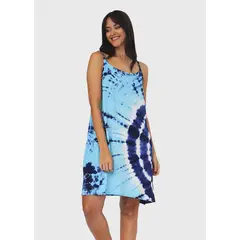 GENERICO - Vestido Corto Bagus Olita AzulCeleste TU