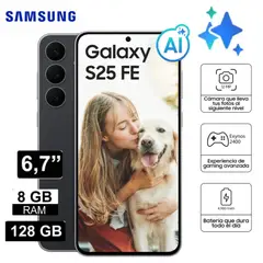 SAMSUNG - Smartphone Galaxy S25 Fe 128Gb 8GB GREY