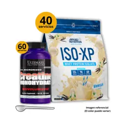 ULTIMATE NUTRITION - Proteína Iso xp 1kg Applied Nutrition Vainilla + Creatina 300gr