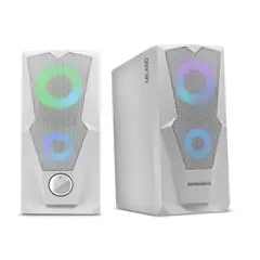 MICRONICS - Parlante para PC RGB Negro Milano MIC S310W